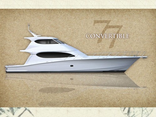 Hatteras 77 Convertible